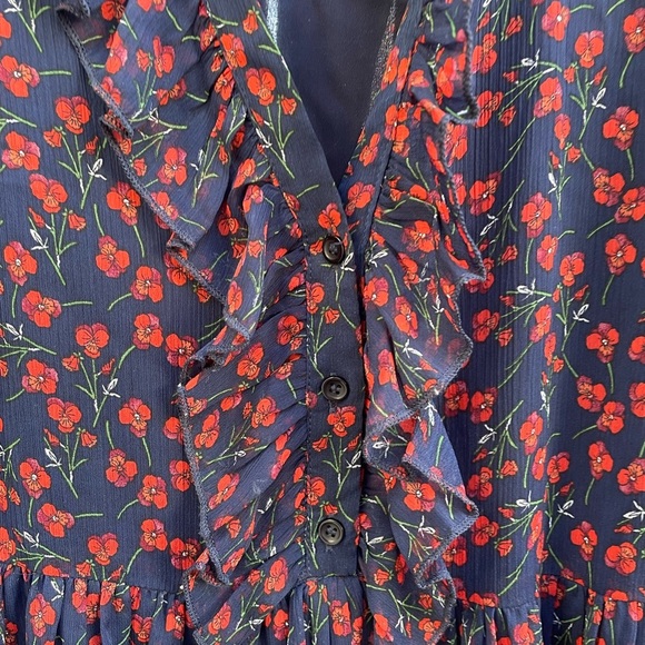 DRESS FORUM LOS ANGELES FLORAL DRESS - Picture 5 of 5